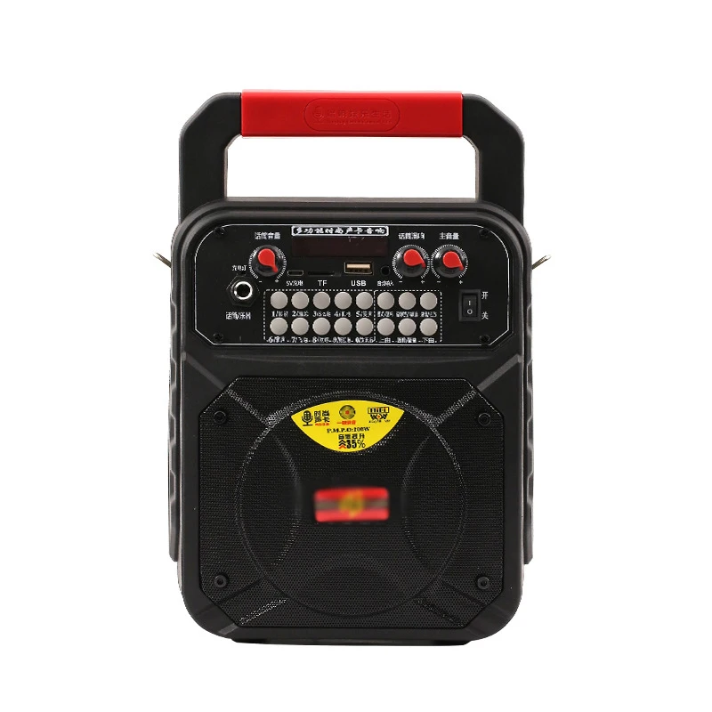 Bluetooth-compatible Speaker, Handheld Portable Loud Speaker Wireless Stereo Outdoor Speaker, TF Card, AUX, FM Radio
Bluetooth-compatible Speaker, Handheld Portable Loud Speaker Wireless Stereo Outdoor Speaker, TF Card, AUX, FM Radio