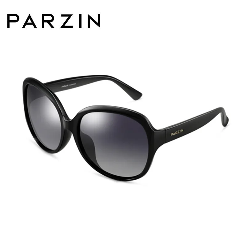 

PARZIN Polarized Sunglasses Women Driving Classic Brand Designer Retro Sun Glasses UV400 Big Frame Eyeglass 9908