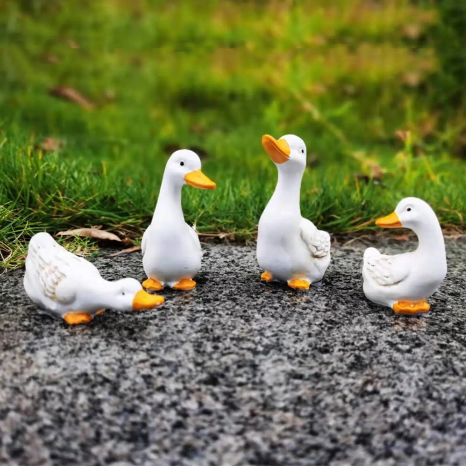 Home Decorations Simulation Lovely Duck Figurine Attractive Appearance Vivid Design for Garden Pond Decoration
Home Decorations Simulation Lovely Duck Figurine Attractive Appearance Vivid Design for Garden Pond Decoration