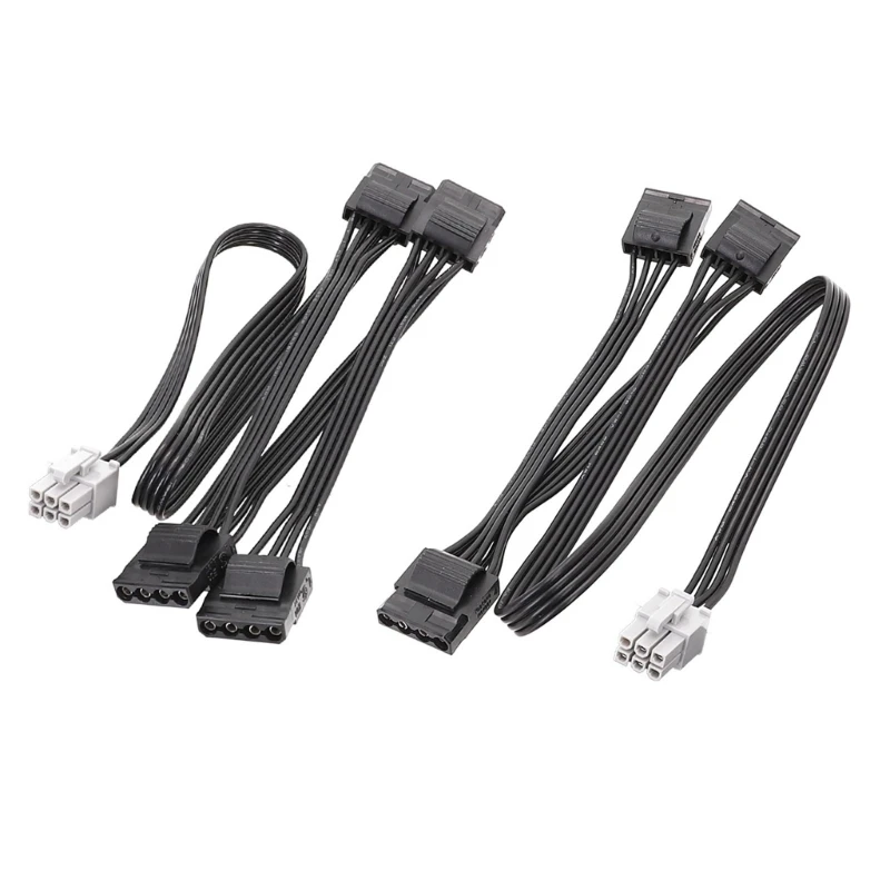 

PCIe 6Pin to 4PIN D Type Power Adapter Cable PCIExpress Adapter Cord