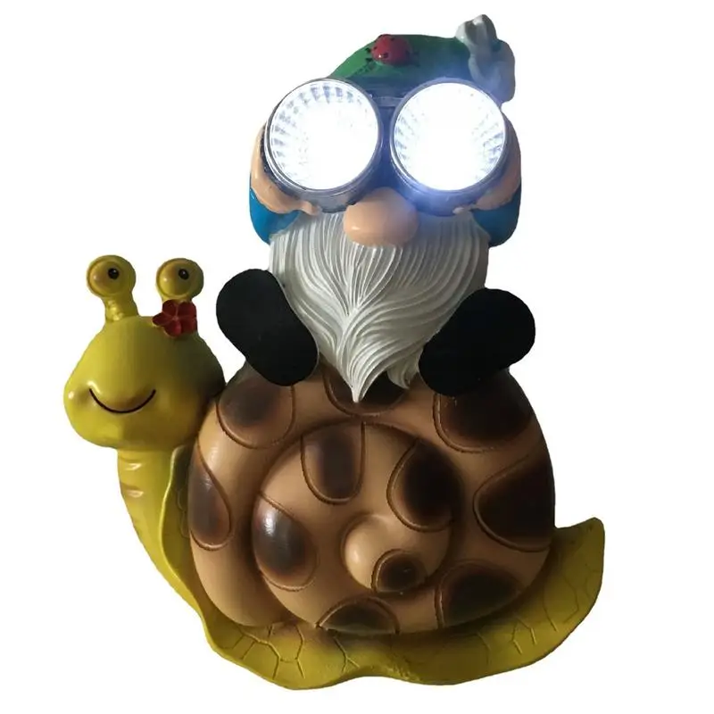 Snail Gnome Outdoor Decor Snail Statue Light Charges During The Day And Automatically Light Up At Night Garden Gnomes Decorative
Snail Gnome Outdoor Decor Snail Statue Light Charges During The Day And Automatically Light Up At Night Garden Gnomes Decorative