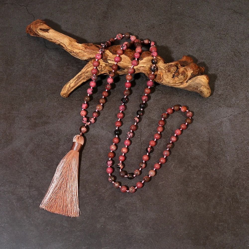 Женское Ожерелье с натуральным камнем, 6 мм
Женское Ожерелье с натуральным камнем, 6 мм