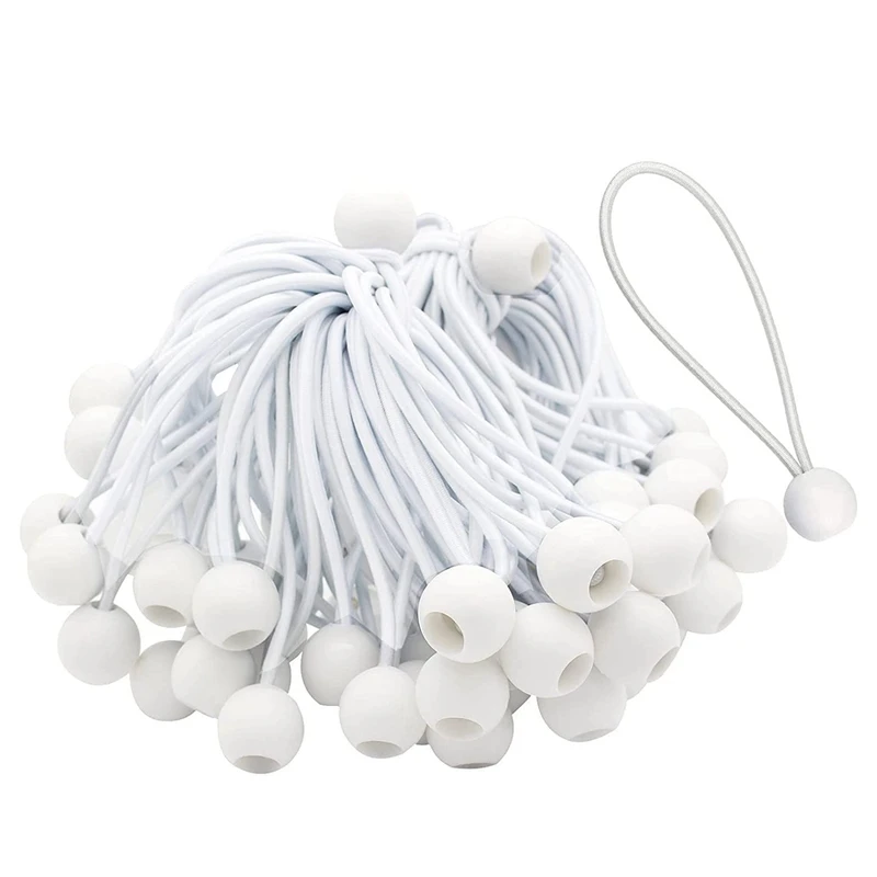 Hot 250 Pcs Bungee Cord With Balls Elastic Ties Bungee Toggles Ties For Marquees,Tents Banners,Flag Poles,Tarp (White)
Hot 250 Pcs Bungee Cord With Balls Elastic Ties Bungee Toggles Ties For Marquees,Tents Banners,Flag Poles,Tarp (White)