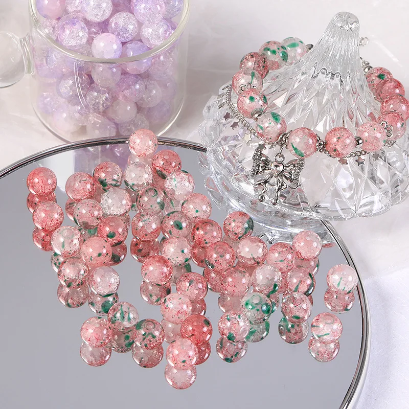 Kiss Jewelry 50pcs Y2K Glass Loose Spacer Beads DIY Bracelet Necklace Earring Jewelry Accessories Handmade Gradual Color Bead
Kiss Jewelry 50pcs Y2K Glass Loose Spacer Beads DIY Bracelet Necklace Earring Jewelry Accessories Handmade Gradual Color Bead