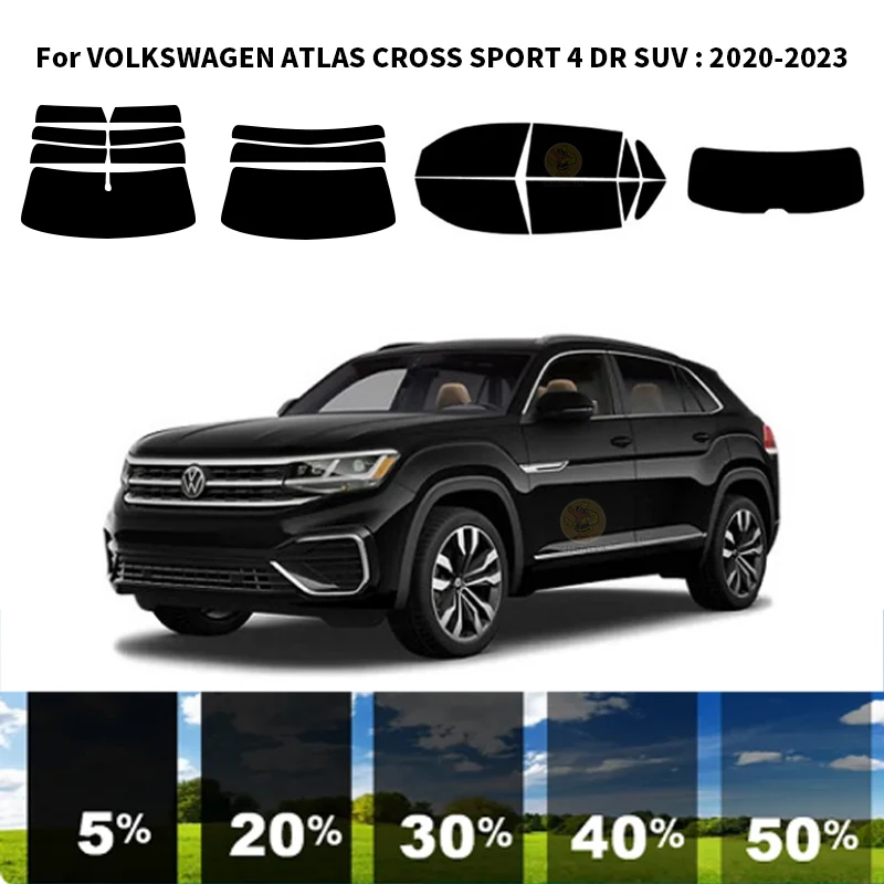 Precut nanoceramics car UV Window Tint Kit Automotive Window Film For VOLKSWAGEN ATLAS CROSS SPORT 4 DR SUV 2020-2023
Precut nanoceramics car UV Window Tint Kit Automotive Window Film For VOLKSWAGEN ATLAS CROSS SPORT 4 DR SUV 2020-2023