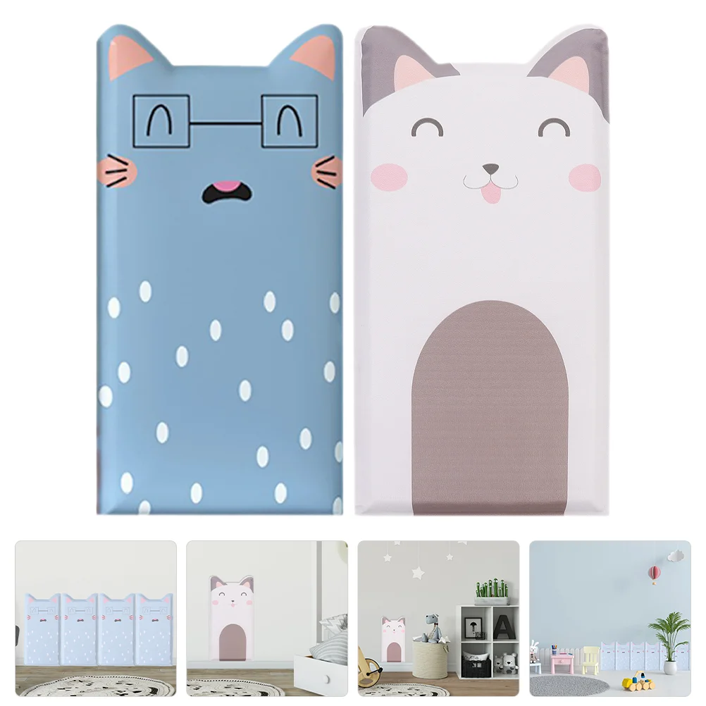 Anti-collision Wall Stickers 3D Animal Cat Self-adhesive Kids Room for Walls Decals Decor
Anti-collision Wall Stickers 3D Animal Cat Self-adhesive Kids Room for Walls Decals Decor
