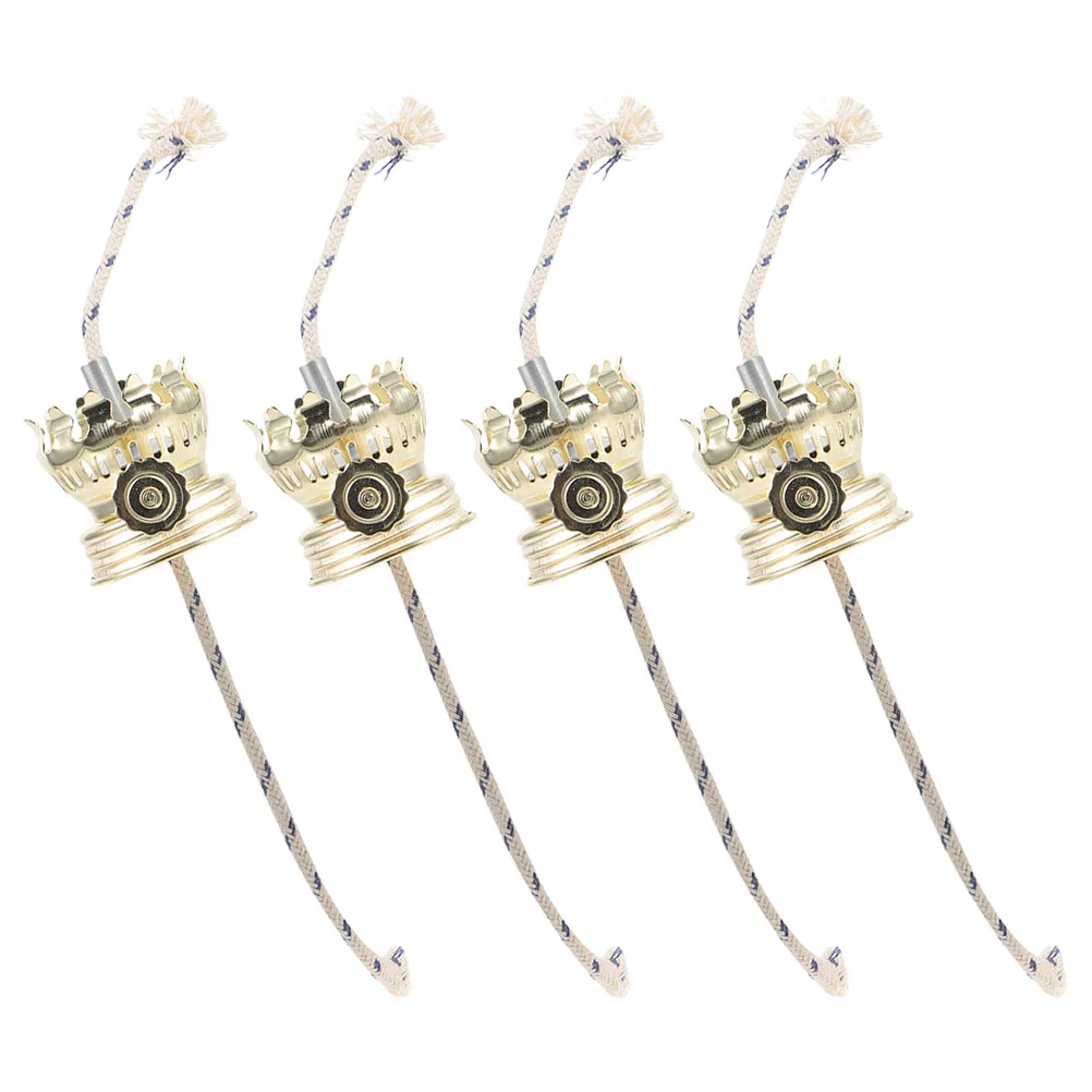 4 Pcs Wick 28-hole Vintage Kerosene Lamp Metal Regulator Retro Glass Oil Accessories 4pcs Burner Holder Parts
4 Pcs Wick 28-hole Vintage Kerosene Lamp Metal Regulator Retro Glass Oil Accessories 4pcs Burner Holder Parts