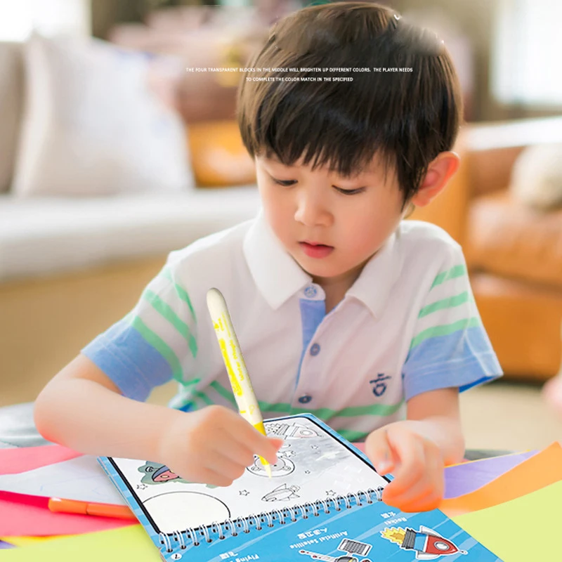 DIY Children's Drawing Board Creative Magic Water Drawing Book Baby Gifts Family Interaction Reusable Doodle Book Show For Kids
DIY Children's Drawing Board Creative Magic Water Drawing Book Baby Gifts Family Interaction Reusable Doodle Book Show For Kids