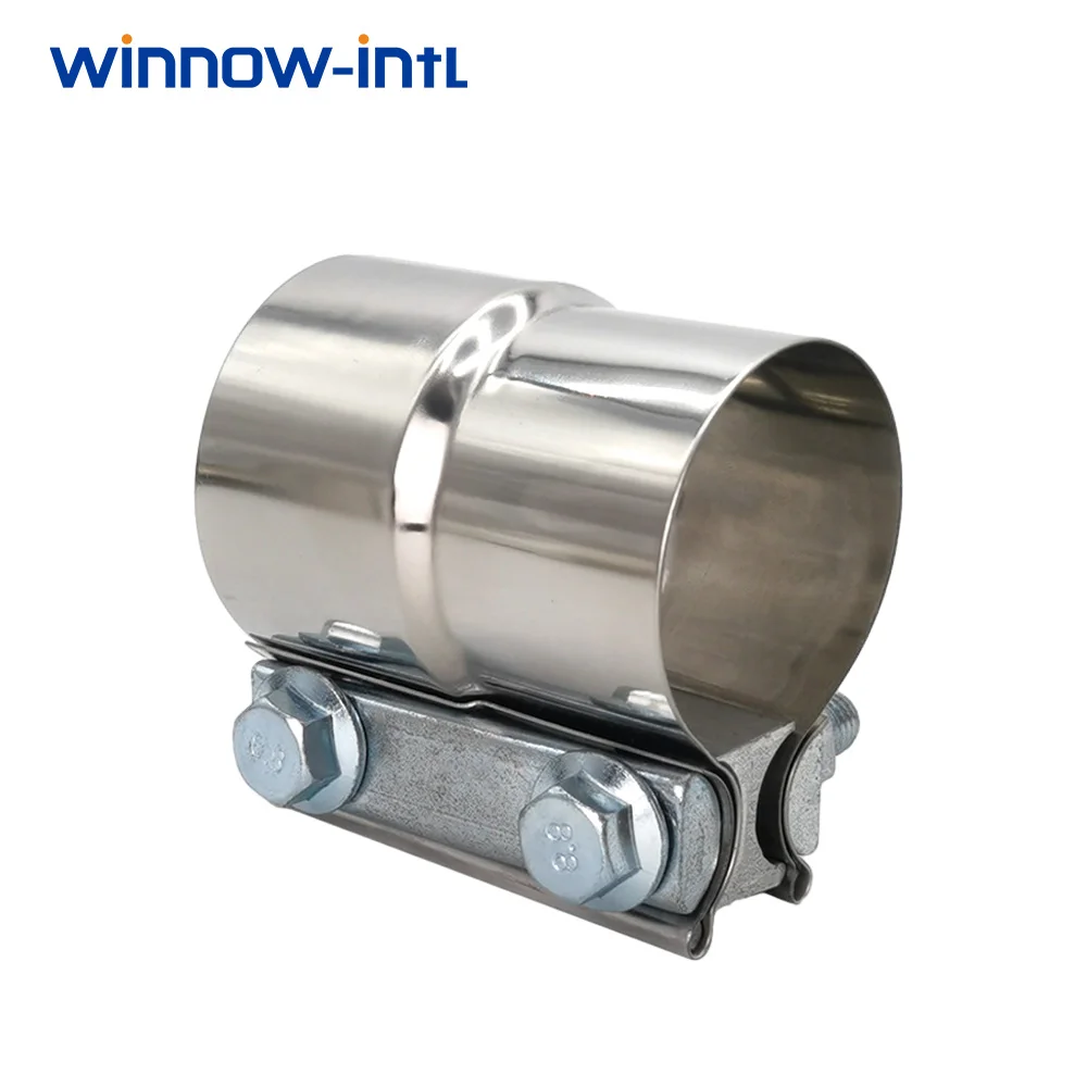 WINNOW-INTL - 5.0 “OD 304 Stainless Steel Lap Joint Exhaust Band Clamp Automobiles Accessories Components Exhaust Muffler Clamps
WINNOW-INTL - 5.0 “OD 304 Stainless Steel Lap Joint Exhaust Band Clamp Automobiles Accessories Components Exhaust Muffler Clamps