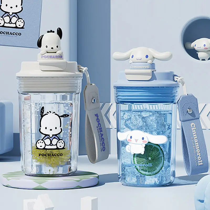 Sanrio Cinnamoroll My Melody Anime Kawaii Water Cup Cute Cartoon Kuromi Pochacco Portable Bottle Lovely Gifts for Kids
Sanrio Cinnamoroll My Melody Anime Kawaii Water Cup Cute Cartoon Kuromi Pochacco Portable Bottle Lovely Gifts for Kids