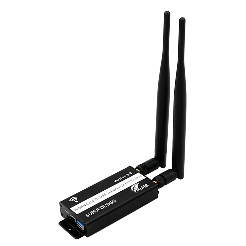 Внешняя сетевая карта NGFF (M.2) на USB, Беспроводной Wi-Fi адаптер с слотом для SIM-карты для WWAN/LTE/4G модуля
Внешняя сетевая карта NGFF (M.2) на USB, Беспроводной Wi-Fi адаптер с слотом для SIM-карты для WWAN/LTE/4G модуля