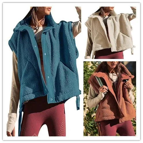 Vest Parkas Women Sleeveless Turn Down Collar Coat Warm Solid Casual Loose Fit Zipper Thick Coats Splice Autumn Winter 2023
Vest Parkas Women Sleeveless Turn Down Collar Coat Warm Solid Casual Loose Fit Zipper Thick Coats Splice Autumn Winter 2023