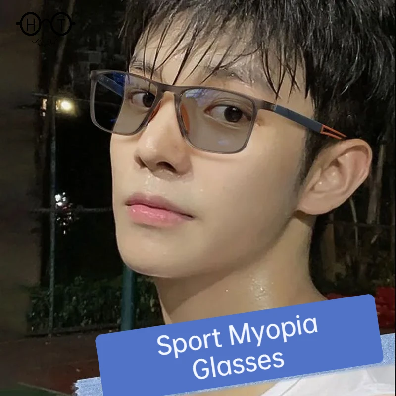 TR90 Photochromic Sport Myopia Glasses Ultralight Frame Anti Blue Light Outdoor Sunglasses Nearsighted Optical Eyeglasse Diopter
TR90 Photochromic Sport Myopia Glasses Ultralight Frame Anti Blue Light Outdoor Sunglasses Nearsighted Optical Eyeglasse Diopter