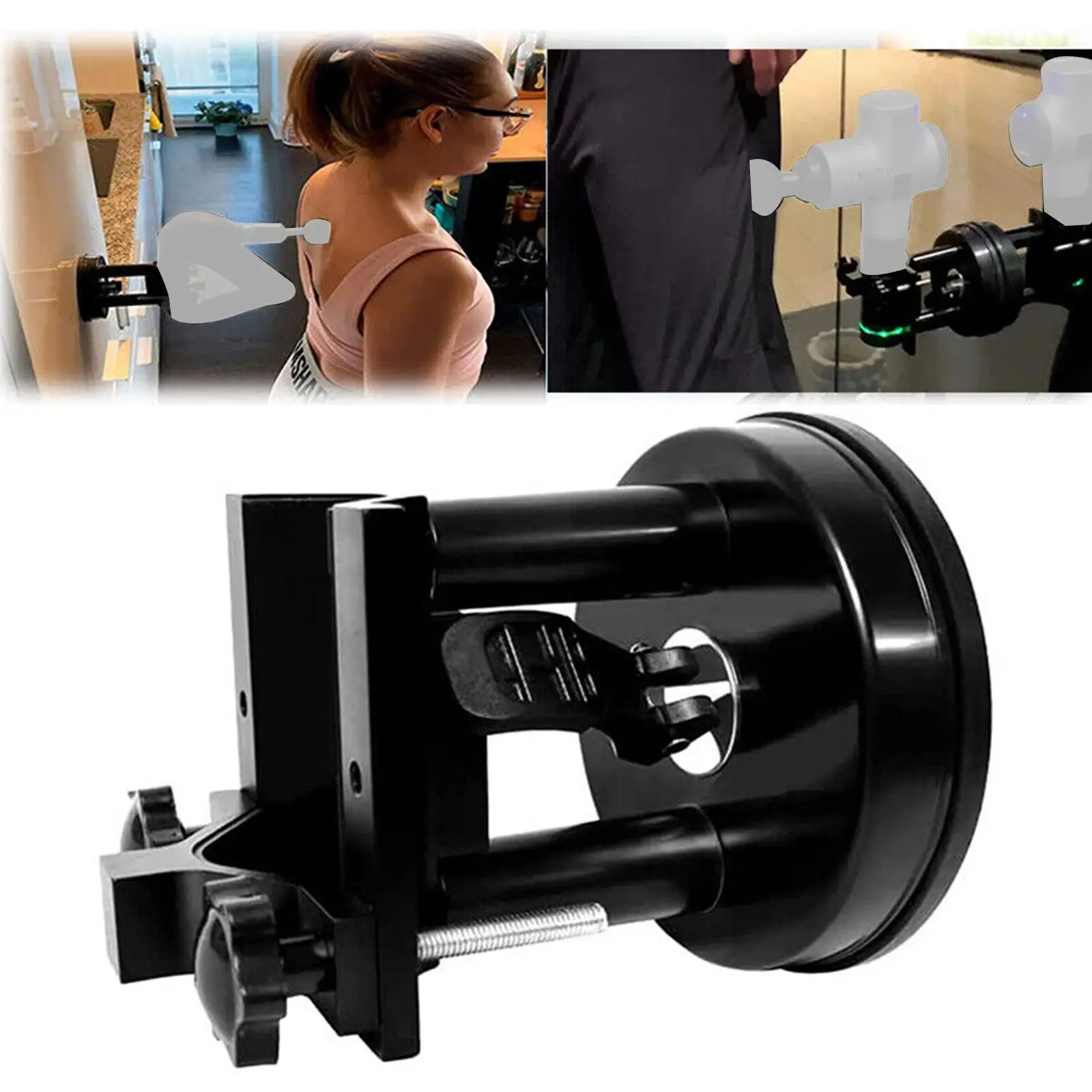 Adsorption Massage Gun Bracket Hands Free Back Shoulder Massager Gun Hip Deep Tissue Holder E5J5
Adsorption Massage Gun Bracket Hands Free Back Shoulder Massager Gun Hip Deep Tissue Holder E5J5