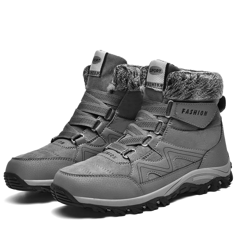 Quality Winter Shoes Waterproof Boots Men Women Fashion Thick-Soled Couple Snow Boots Outdoor Plush Warm Fur Work Shoes Footwear
Quality Winter Shoes Waterproof Boots Men Women Fashion Thick-Soled Couple Snow Boots Outdoor Plush Warm Fur Work Shoes Footwear