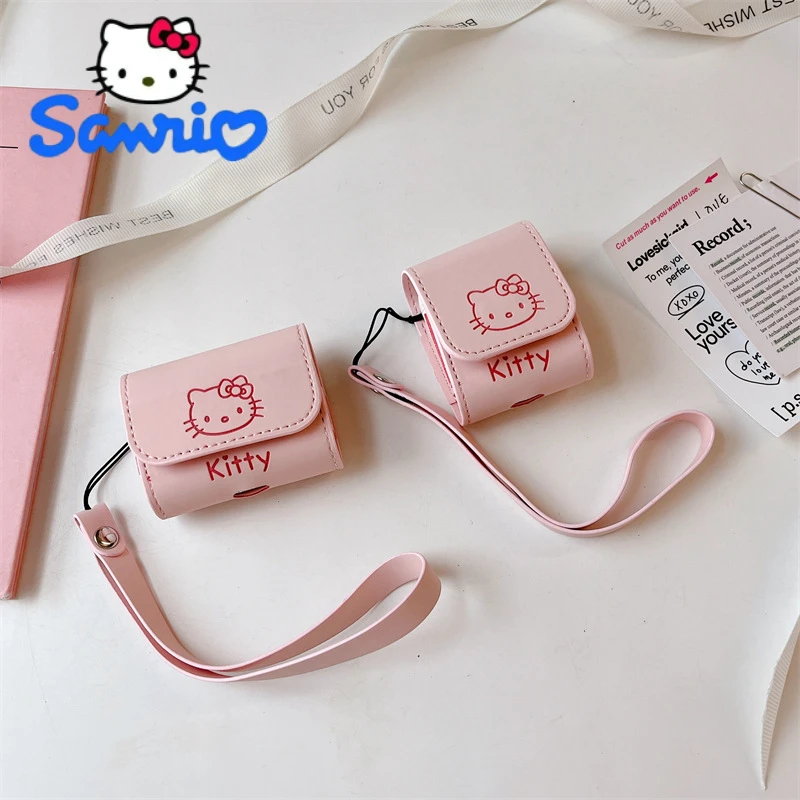 Sanrio Bluetooth Headset Leather Case Hello Kitty Kuromi Mymelody Cinnamoroll Pachacco Kawaii Anime Cartoon Protective Case
Sanrio Bluetooth Headset Leather Case Hello Kitty Kuromi Mymelody Cinnamoroll Pachacco Kawaii Anime Cartoon Protective Case