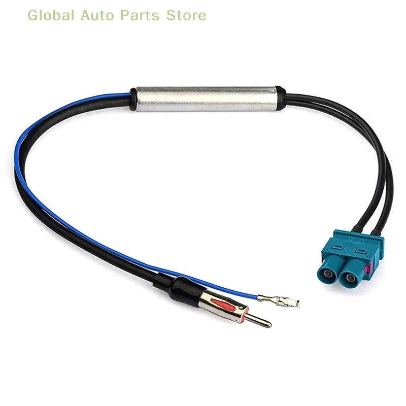 

Radio Adaptor Antenna AM/FM Audio Cable Dual Fakra-Din Aerial Antenna Adaptor Car Accessories