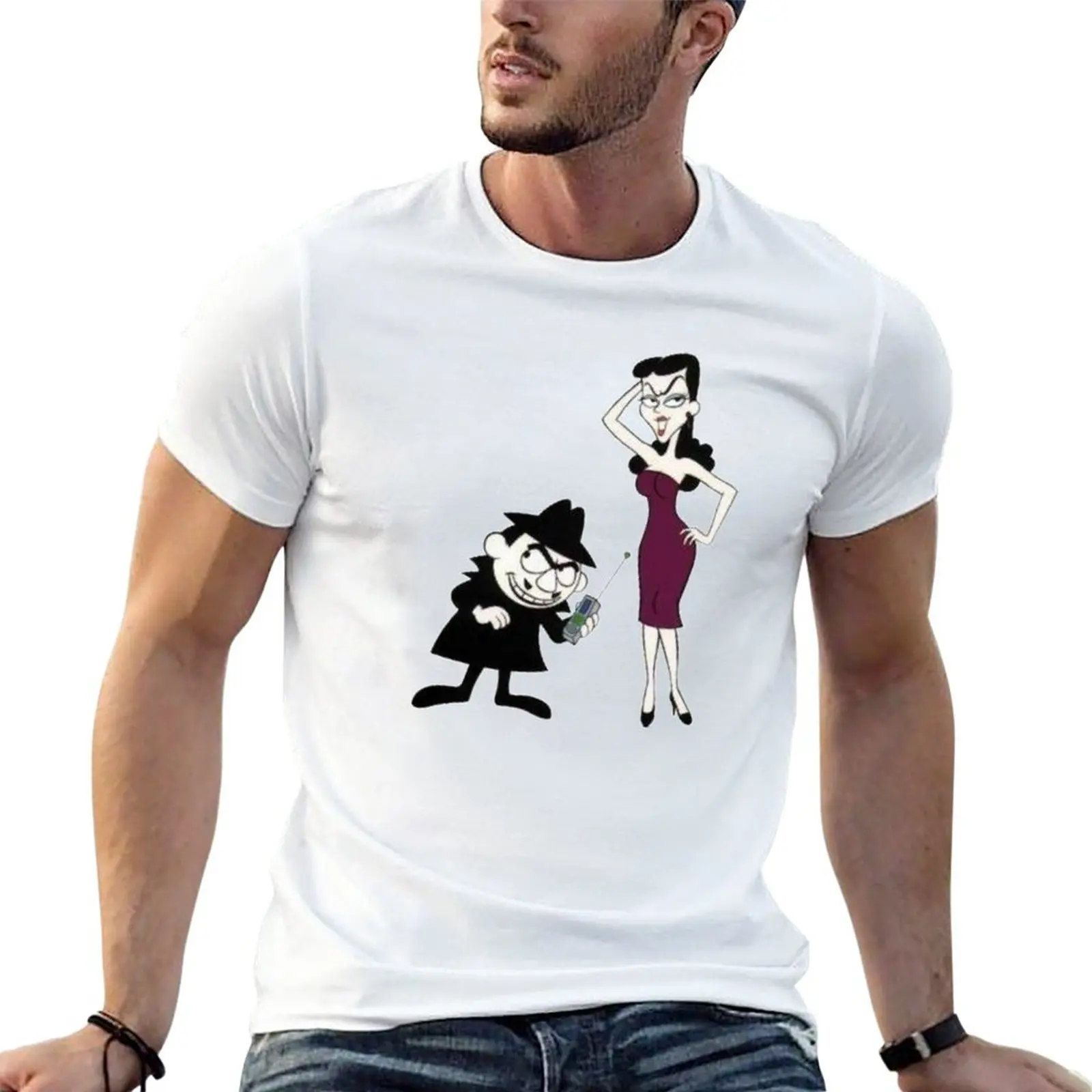 

Boris and Natasha T-Shirt Blouse new edition t shirt quick-drying t-shirt mens big and tall t shirts