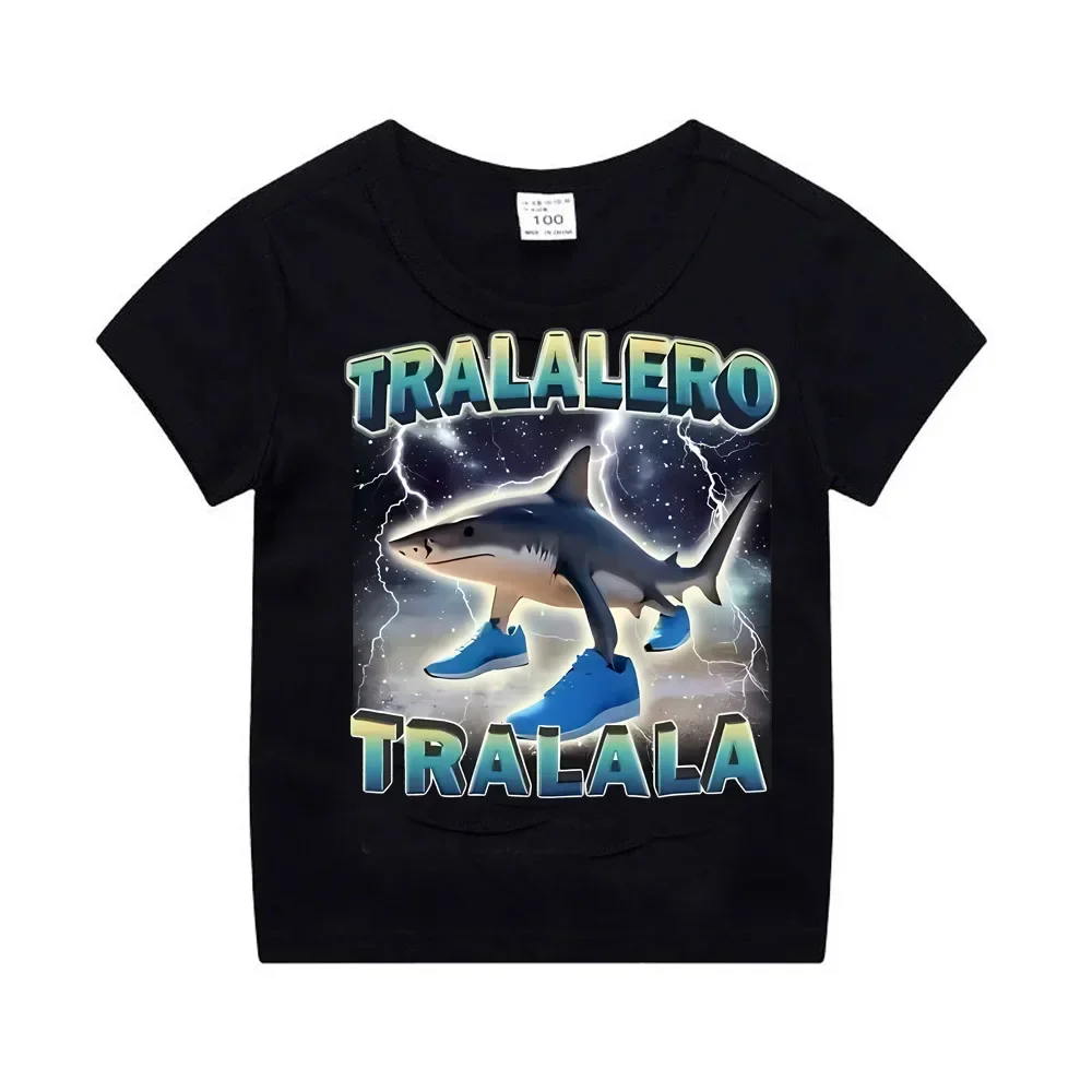 قميص أطفال بأكمام قصيرة بطباعة إيطالية مميزة، تي شيرت قطني صيفي للأطفال، ملابس عصرية مريحة للأولاد قميص أطفال بأكمام قصيرة بطباعة إيطالية مميزة، تي شيرت قطني صيفي للأطفال، ملابس عصرية مريحة للأولاد