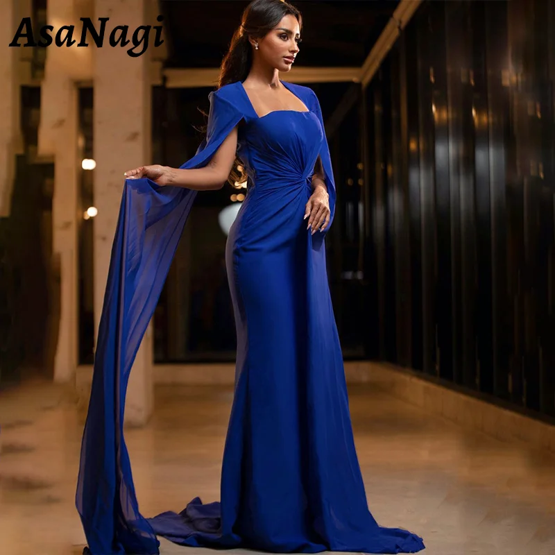 AsaNagi Elegant Mermaid Evening Dress Women's Square Neck Long Sleeve Party Prom Dresses Floor Length Special Occasion Gown 2024
AsaNagi Elegant Mermaid Evening Dress Women's Square Neck Long Sleeve Party Prom Dresses Floor Length Special Occasion Gown 2024