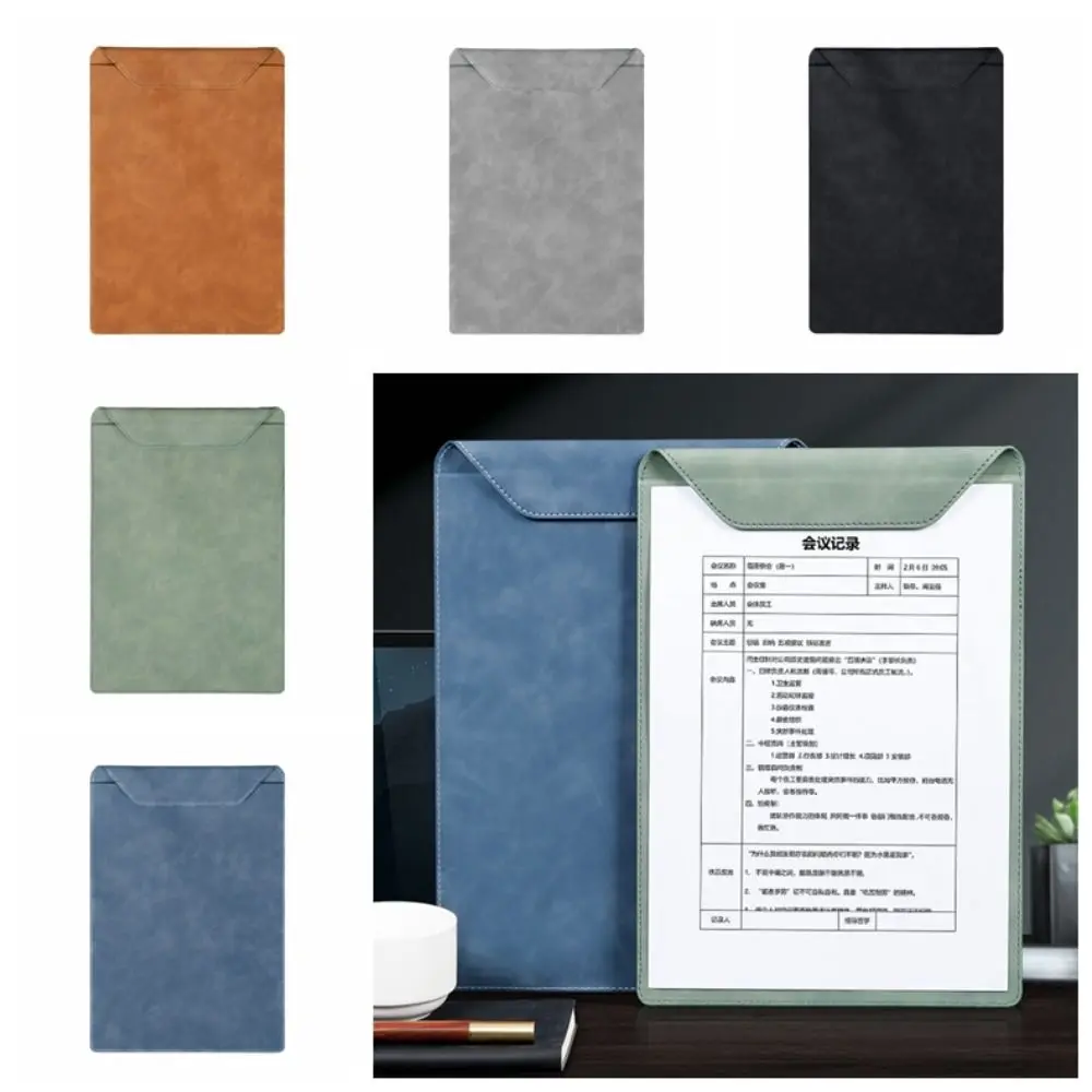 

Paper Organizer A4 Business Writing Clipboard Menu Folder Writing Tablet A4 Manager Signature Board Memo Clipboard Magnetic