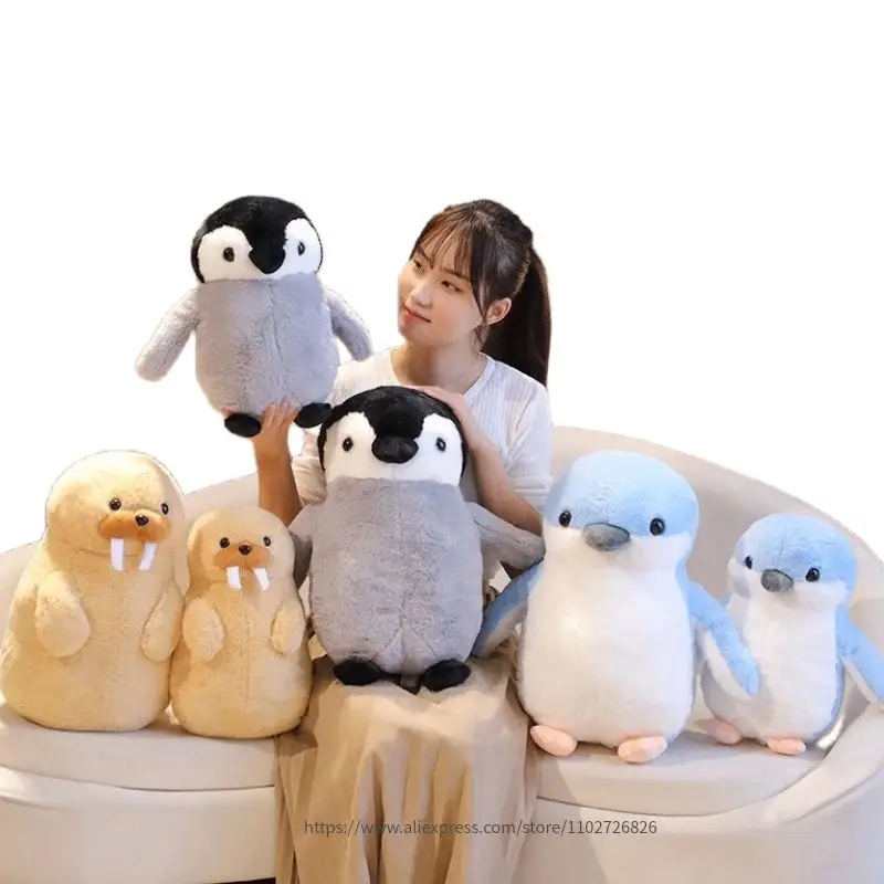 35/45cm Cute Penguin Walrus Plush Toys Stuffed Soft Animal Throw Pillow Kawaii Baby Accompany Birthday Christmas Gifts for Kids
35/45cm Cute Penguin Walrus Plush Toys Stuffed Soft Animal Throw Pillow Kawaii Baby Accompany Birthday Christmas Gifts for Kids
