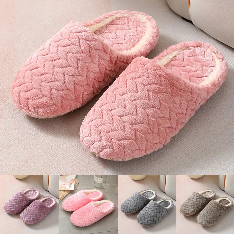 A604zxw Indoor Slippers Autumn Winter Warm Plush Home Shoes Woman House Flat Floor Soft Slient Slides Bedroom Pure Color
A604zxw Indoor Slippers Autumn Winter Warm Plush Home Shoes Woman House Flat Floor Soft Slient Slides Bedroom Pure Color