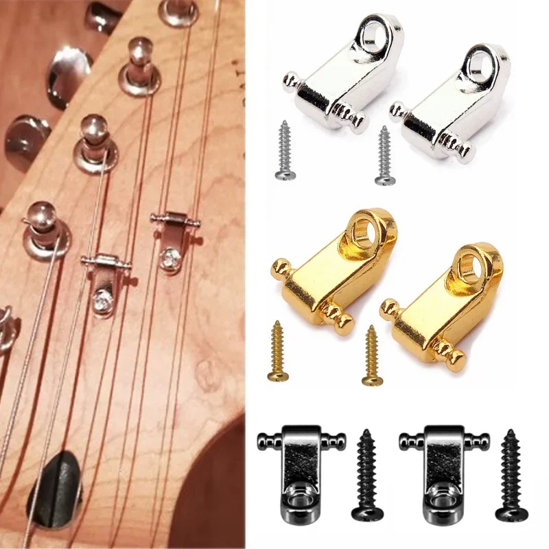 2Pcs Electric Guitar Roller String Trees String Retainer Mounting Guitar Tree Guide for Electric Guitars Parts and Accessories
2Pcs Electric Guitar Roller String Trees String Retainer Mounting Guitar Tree Guide for Electric Guitars Parts and Accessories
