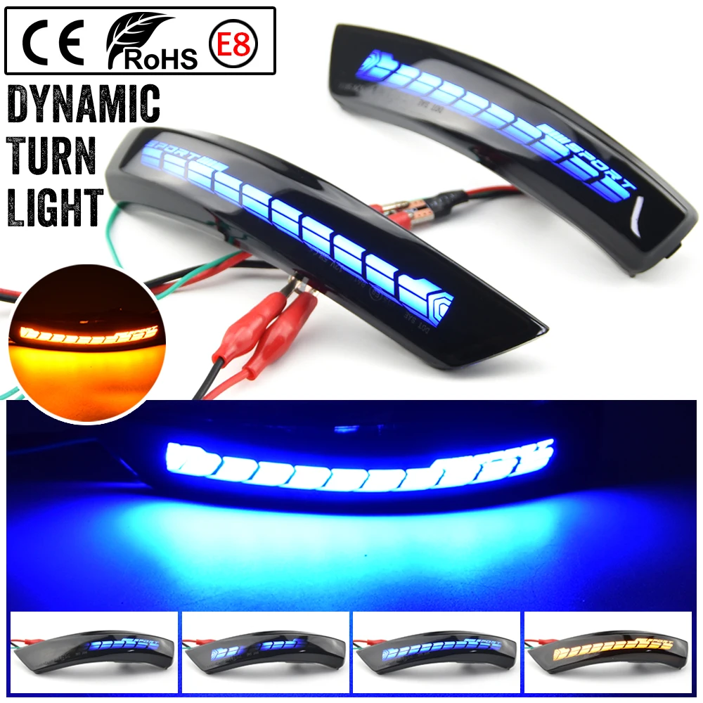 2pcs Dynamic Turn Signal Light LED Side Wing Rearview Mirror Indicator Blinker Light For Ford Focus Mk4 Ab Bj 2019 -2020
2pcs Dynamic Turn Signal Light LED Side Wing Rearview Mirror Indicator Blinker Light For Ford Focus Mk4 Ab Bj 2019 -2020