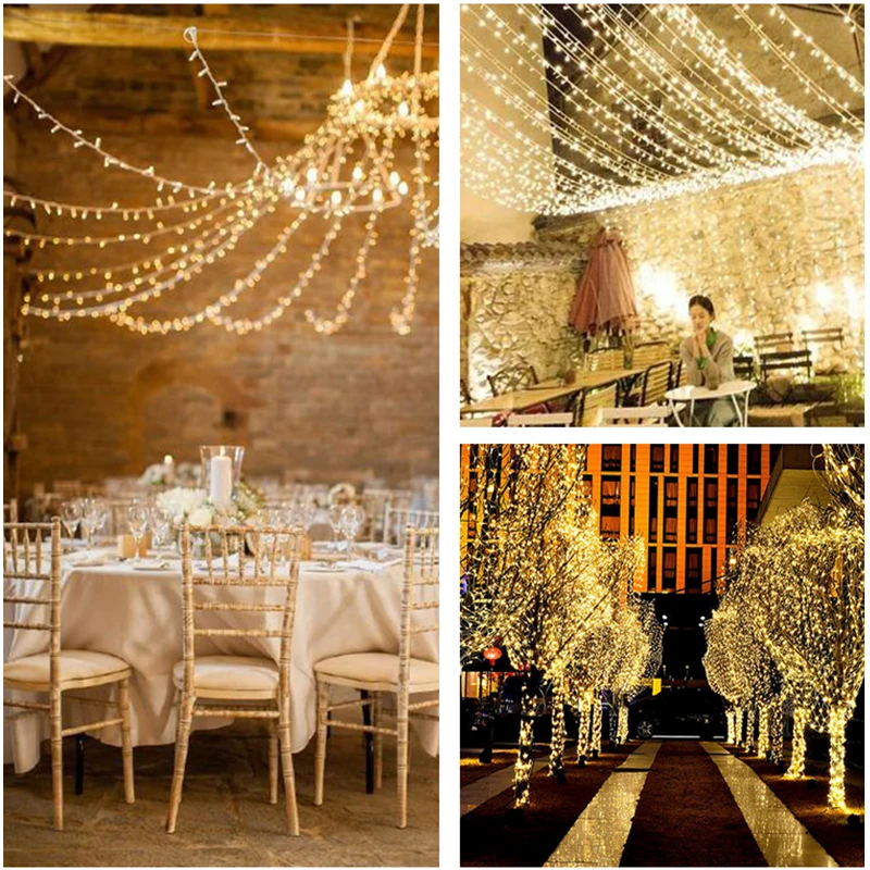 100M Led String Garland Christmas Tree Fairy Light Chain Waterproof Home Garden wedding Party Outdoor Holiday Decoration
100M Led String Garland Christmas Tree Fairy Light Chain Waterproof Home Garden wedding Party Outdoor Holiday Decoration