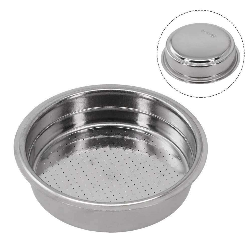 Coffee Filter Basket 1 Cup 2 Cups Stainless Steel Pressurized Coffee Filter Basket Replacement Parts 51MM / 58MM
Coffee Filter Basket 1 Cup 2 Cups Stainless Steel Pressurized Coffee Filter Basket Replacement Parts 51MM / 58MM