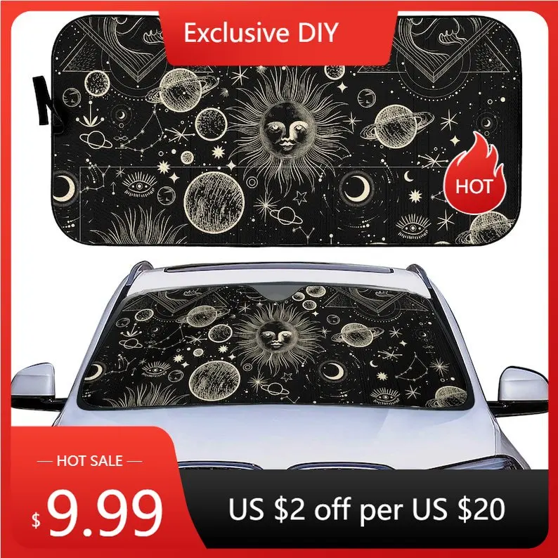Car Windshield Sun Shade | Sun Shield for Front Window Blocks UV Rays | Renaissance | Foldable Automotive Accessories for Sun Pr
Car Windshield Sun Shade | Sun Shield for Front Window Blocks UV Rays | Renaissance | Foldable Automotive Accessories for Sun Pr