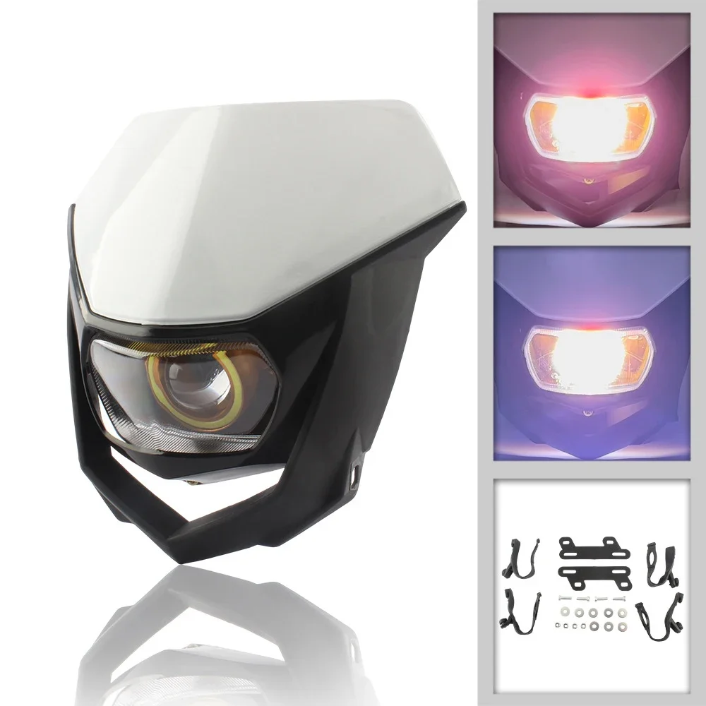 Motorcycle Led Headlight Cafe Racer for Yamaha YZ Honda CRF Suzuki Universal Head Light 35W Enduro Dirt Bike Motocross HeadLamp
Motorcycle Led Headlight Cafe Racer for Yamaha YZ Honda CRF Suzuki Universal Head Light 35W Enduro Dirt Bike Motocross HeadLamp