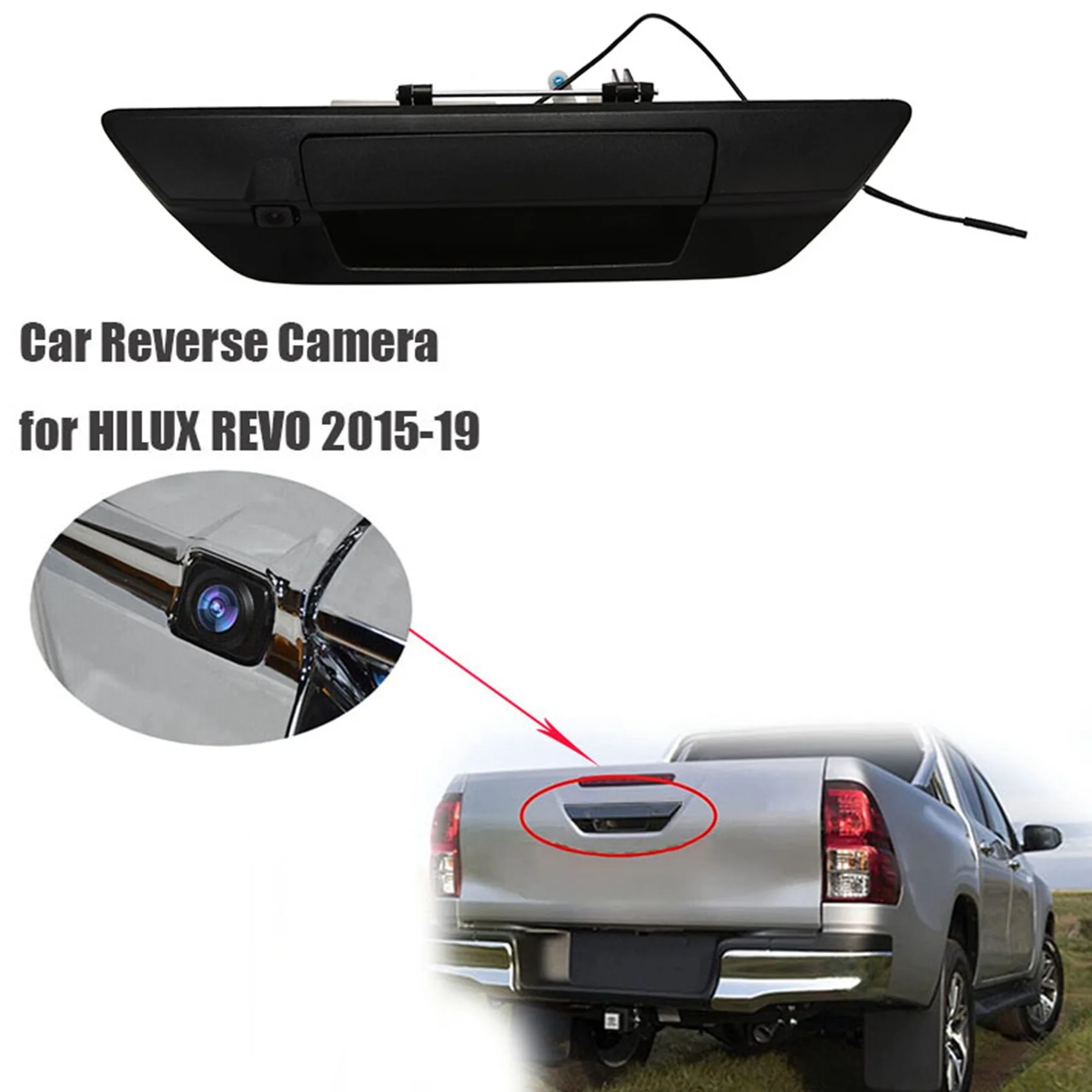 Car Reverse Camera Rear View Parking System Backup Kit Waterproof Cameras for Toyota HILUX REVO ROCCO 2015-19 PICKUP
Car Reverse Camera Rear View Parking System Backup Kit Waterproof Cameras for Toyota HILUX REVO ROCCO 2015-19 PICKUP