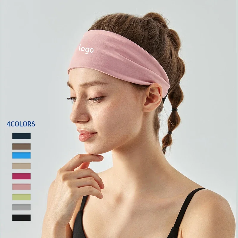 

Exercise Headband for Woman Yoga Hair Band High Elasticity Sweat Absorbing Yoga Band Workout Headband Running Fitness Anti Sweat