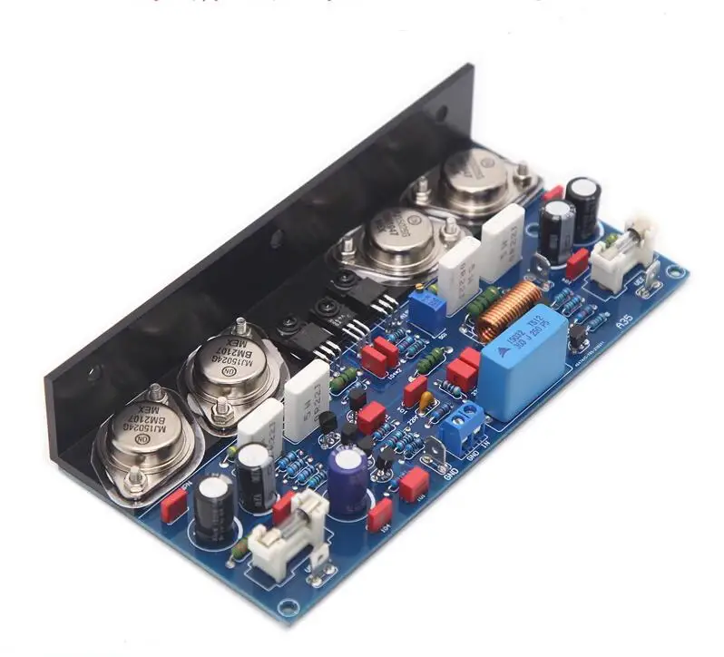Hi-Fi золотистый герметичный транзистор на MJ15024 MJ15025 класс AB полностью Дискретная фотоплата
Hi-Fi золотистый герметичный транзистор на MJ15024 MJ15025 класс AB полностью Дискретная фотоплата