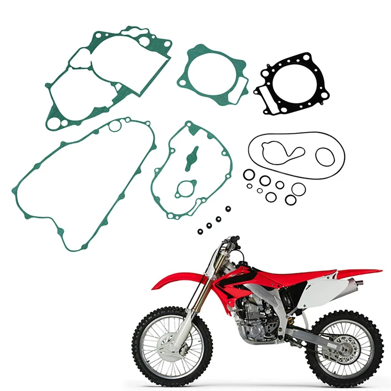 Gasket Kit Top & Bottom End Engine Set Fit For Honda CRF450R 2002-2008 Motorcycle Accessories
Gasket Kit Top & Bottom End Engine Set Fit For Honda CRF450R 2002-2008 Motorcycle Accessories