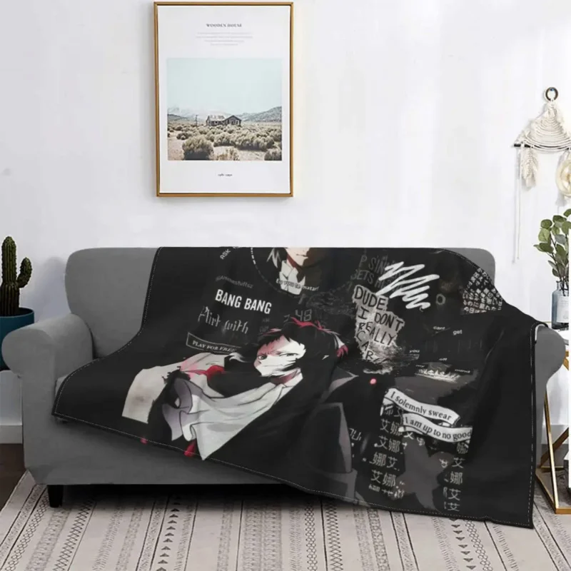 Akutagawa Aesthetic Blanket Fleece Bungou Stray Dogs Anime Super Warm Throw Blanket for Car Sofa Couch Bed Rug
Akutagawa Aesthetic Blanket Fleece Bungou Stray Dogs Anime Super Warm Throw Blanket for Car Sofa Couch Bed Rug