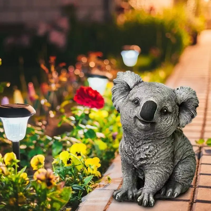 Garden Art Koala Statue Outdoor Animal Min Figurines Ornament Cute Resin Figurine Statue Decoration For Lawn Garden partio
Garden Art Koala Statue Outdoor Animal Min Figurines Ornament Cute Resin Figurine Statue Decoration For Lawn Garden partio