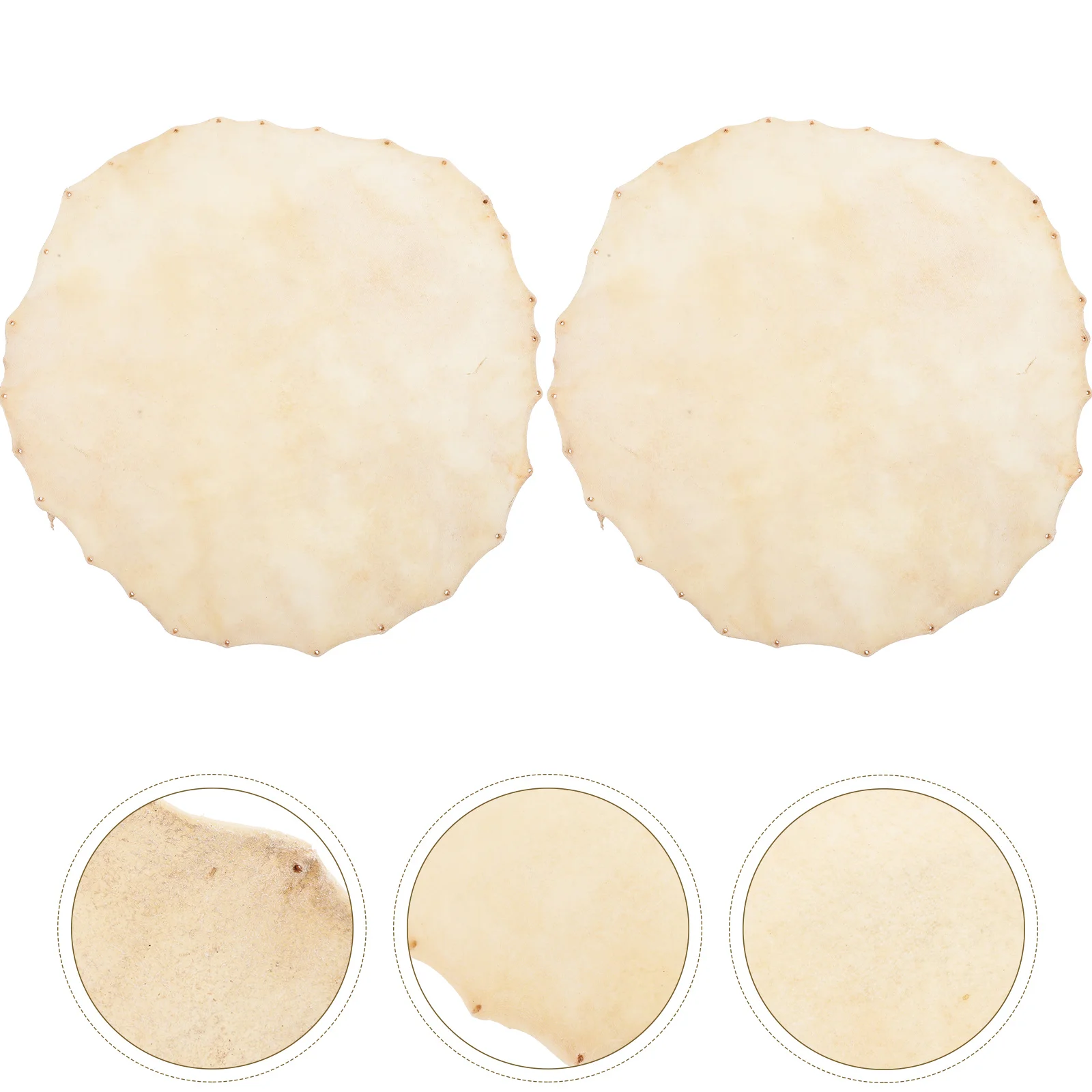 2 Pcs Drum Cover Bass Accessories Durable Heads Percussion Parts Covers Sheepskin Round Musical Instrument
2 Pcs Drum Cover Bass Accessories Durable Heads Percussion Parts Covers Sheepskin Round Musical Instrument