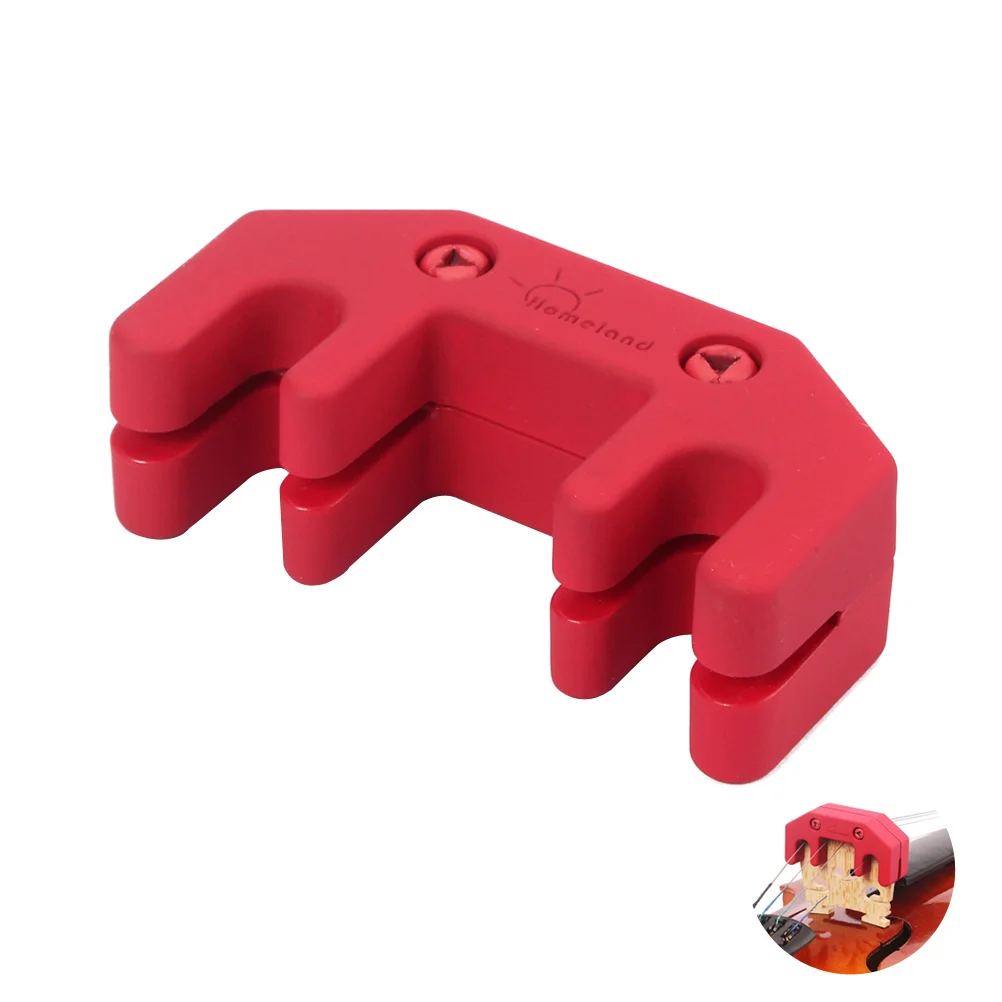 

Durable Heavy Metal Practice Mute for Violin Mute Replacement (Red)