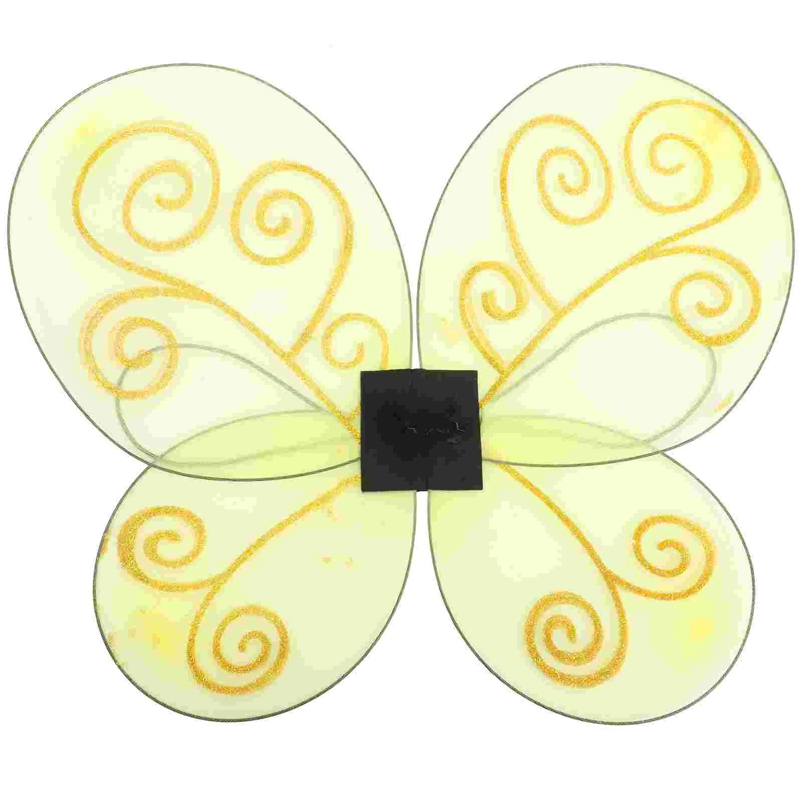 Yellow Bee Wings Costume Props Girls Butterfly Wings For Women Makeup Butterflies Party Cosplay Costume Accessories
Yellow Bee Wings Costume Props Girls Butterfly Wings For Women Makeup Butterflies Party Cosplay Costume Accessories