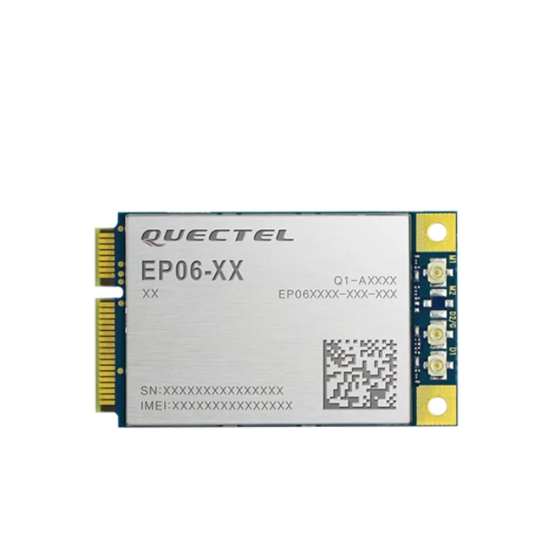 Quectel EP06-A EP06-E Chips 4G LTE Cat 6 EP06 300mbps мини-модуль PCIe для WE826 WG3526 WG1608 Промышленный маршрутизатор Smart home
Quectel EP06-A EP06-E Chips 4G LTE Cat 6 EP06 300mbps мини-модуль PCIe для WE826 WG3526 WG1608 Промышленный маршрутизатор Smart home