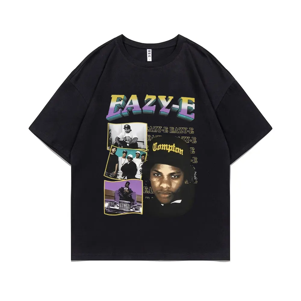 Rapper Ice Cube MC Ren Dr. Dre DJ Yella Eazy-E Graphics T-shirt Gangsta Rap N.W.A NWA Music Group Tshirt Male Fashion T Shirts
Rapper Ice Cube MC Ren Dr. Dre DJ Yella Eazy-E Graphics T-shirt Gangsta Rap N.W.A NWA Music Group Tshirt Male Fashion T Shirts