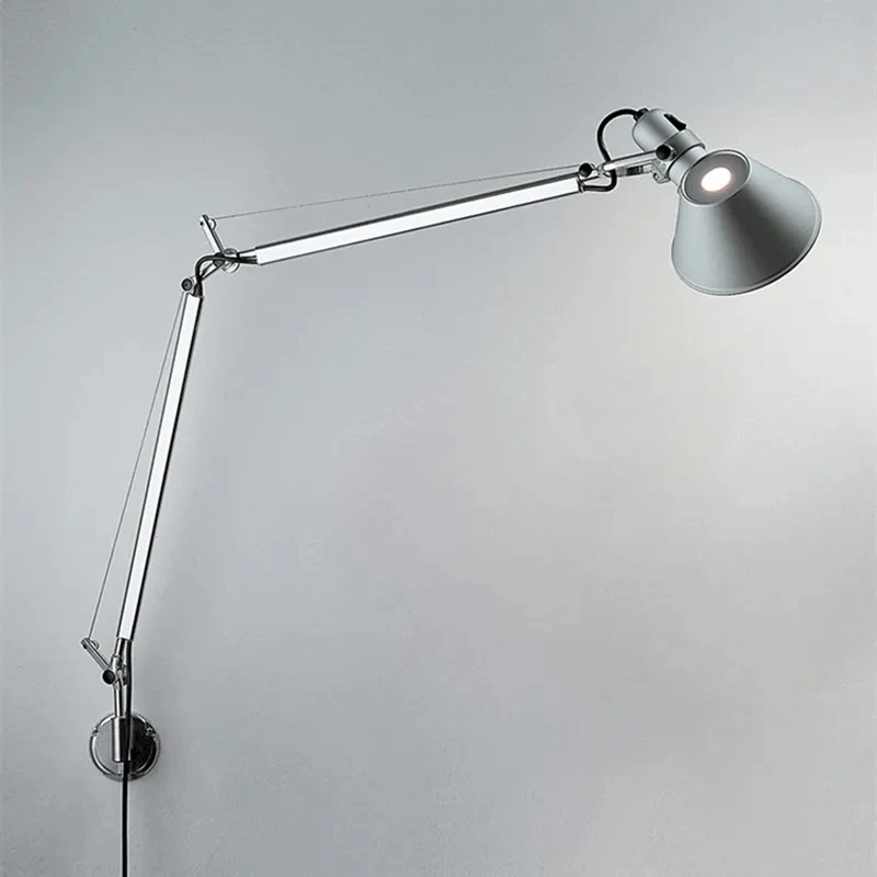 Micro Wall light American Black Silver E27 swing arm wall lamp for Rotatable Office Living Room bed side table light
Micro Wall light American Black Silver E27 swing arm wall lamp for Rotatable Office Living Room bed side table light