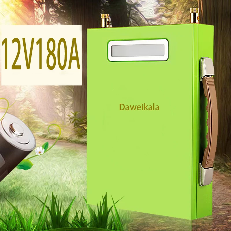 Large capacity lithium battery 12V180AH portable power station solar generator battery DC outdoor camera emergency power supply
Large capacity lithium battery 12V180AH portable power station solar generator battery DC outdoor camera emergency power supply
