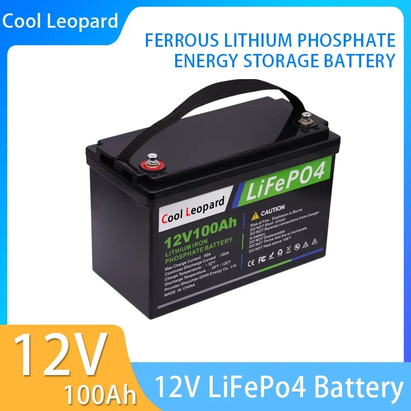 Lithium Iron Phosphate Battery 12V 100Ah LiFePO4 Battery BMS/ Suitable For RV And Standby Power Solar Power Generation System
Lithium Iron Phosphate Battery 12V 100Ah LiFePO4 Battery BMS/ Suitable For RV And Standby Power Solar Power Generation System