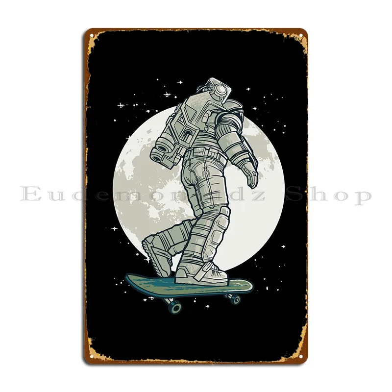 ASTRONAUT SKATER Metal Plaque Character Wall Decor Plates Mural Poster Tin Sign Poster
ASTRONAUT SKATER Metal Plaque Character Wall Decor Plates Mural Poster Tin Sign Poster