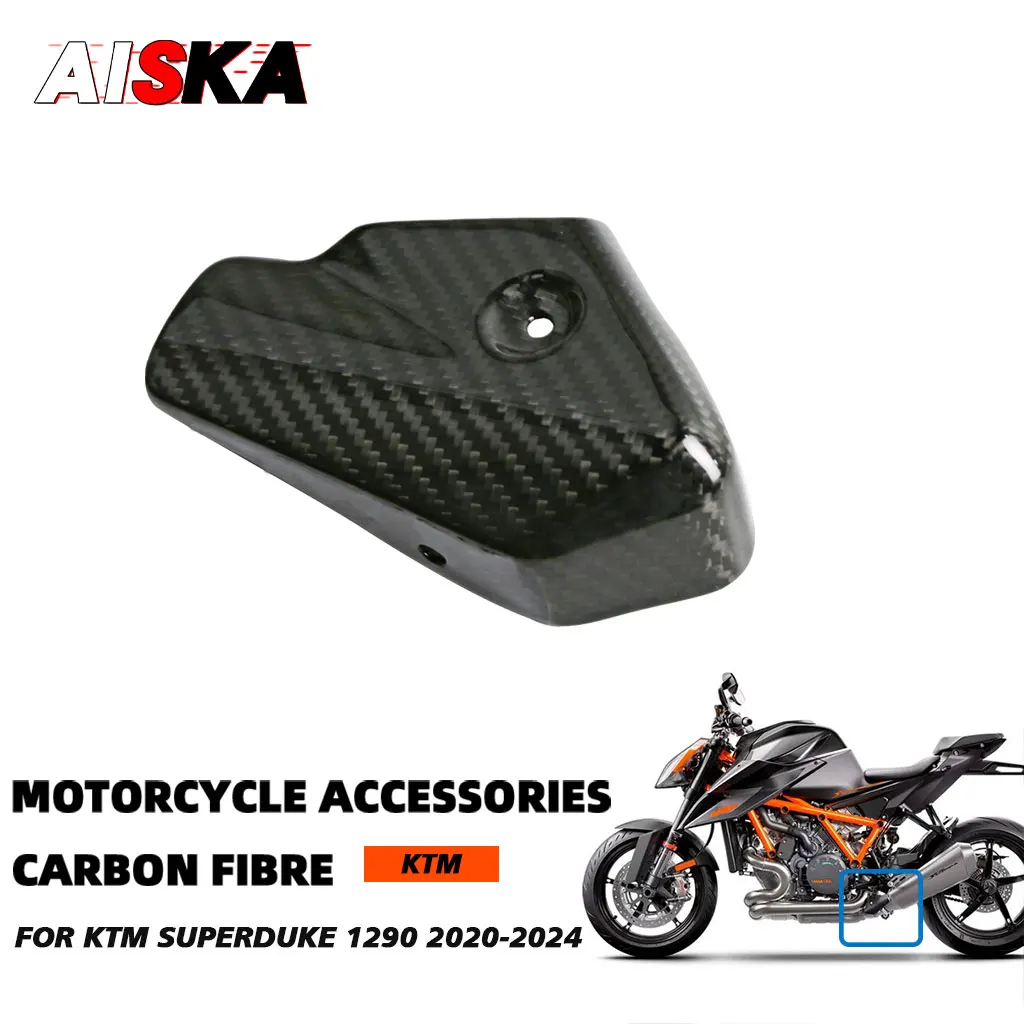 For KTM Superduke 1290 3K Full Carbon Fibre Exhaust Cover Heat Shield Fairings Motorcycle Accessories 2020 2021 2022 2023 2024
For KTM Superduke 1290 3K Full Carbon Fibre Exhaust Cover Heat Shield Fairings Motorcycle Accessories 2020 2021 2022 2023 2024