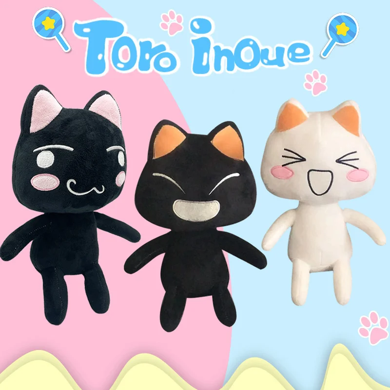 Плюшевые игрушки Toro Inoue, милая мультяшная Аниме Кукла, мягкая плюшевая подушка для детей, подарок на день рождения и Рождество
Плюшевые игрушки Toro Inoue, милая мультяшная Аниме Кукла, мягкая плюшевая подушка для детей, подарок на день рождения и Рождество